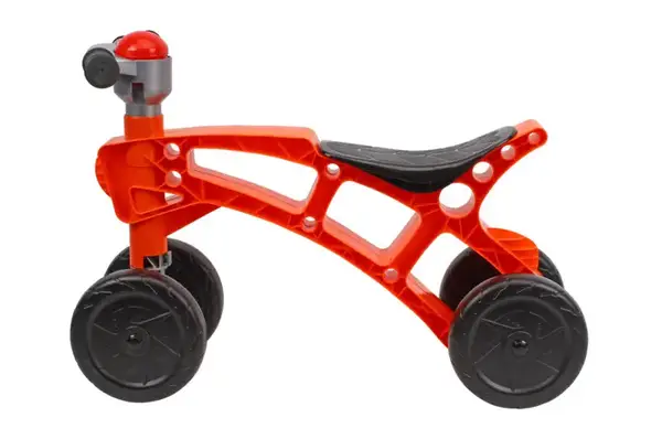 Ролоцикл 1676 помаранчевий на видувних колесах ТЕХНОК купити недорого в Україні, фото 4