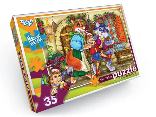 Пазли фомові - 35 елм. - S35-10-01,02,03,04...16 серія 10 DANKO купити недорого в Україні, фото 11