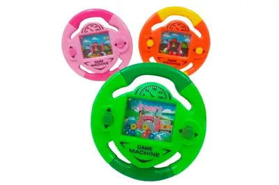 Водяна гра "Руль" в кульку, 3кольори 5869E-1D р.13*13*2см купити