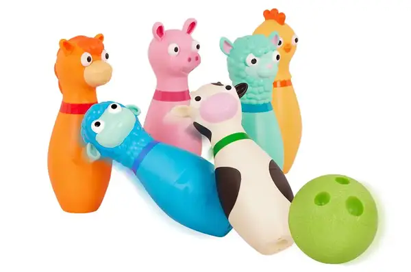 Ігровий набір для боулінгу - ВЕСЕЛА ФЕРМА BT1802Z Battat купити недорого в Україні, фото 3