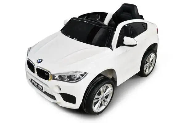 Електромобіль Kidsauto BMW X6 M чорний JJ2199 2*6V7AH 2X35W з радіокеруванням 2,4G, з функцією MP3, гніздом для картки USB/TF купити недорого в Україні, фото 2