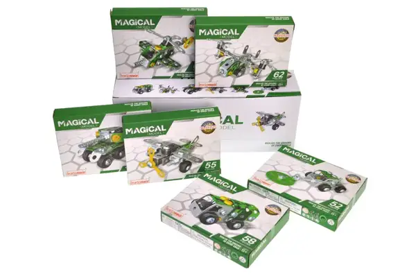 Конструктор металевий в блоці 6шт 816B-363-368 р.29,5*8*11,5см купити