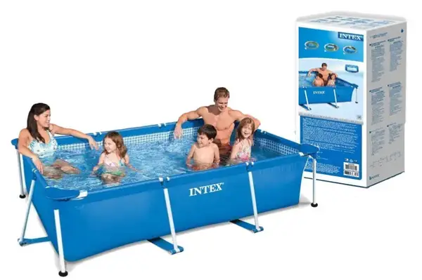 Басейн каркасний 28271 на 2282л в коробці р.260x160x65 см INTEX купити