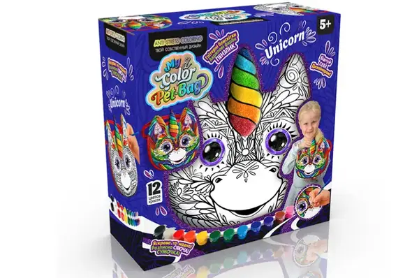 Набір для творчості CPB-01-01U,02U,03U "My Color Pet-Bag" сумочка DANKO купити недорого в Україні, фото 4