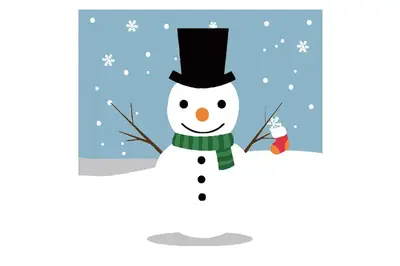 Набір для розпису по номерах Сніговик розміром 20х20 см (HH5127) Strateg купити