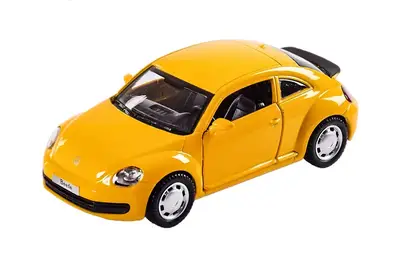 Машина металева "Автопром" 4349 1:38 Volkswagen The Beetle, відкриваються двері, коробка 14,5*6,5 купити