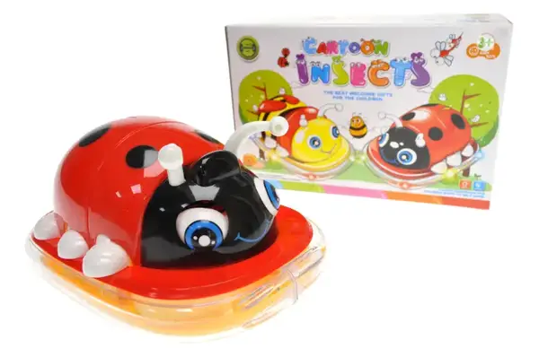 Жук сонечко музичний, зі світлом, в коробці 002 р.19,5*13,5*10см купити