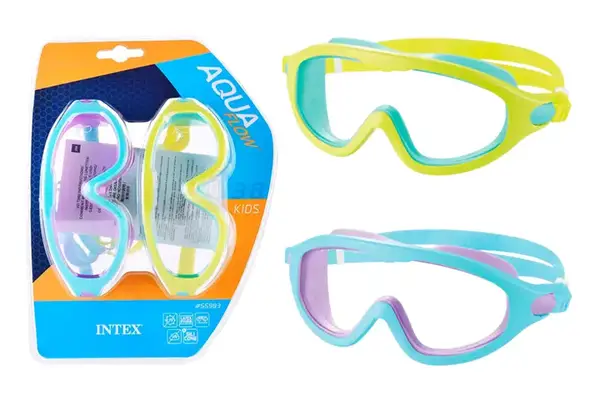 Маска для плавання (набір 2шт на блістері) INTEX 55983 3-8 років 2 кол. купити