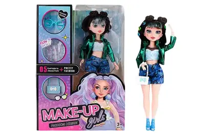 Лялька 29см 2788A Make-up girls з аксесуарами в коробці 31*6*21,5 см купити