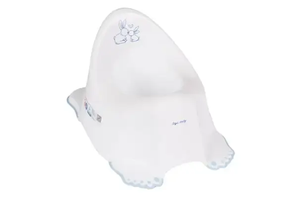 Горщик музичний "Зайчики" з протиковзною гумою (білий) PO-058-103 TEGA купити