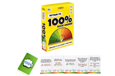Настільна гра 30949 "100% Весела компанія" Strateg купити