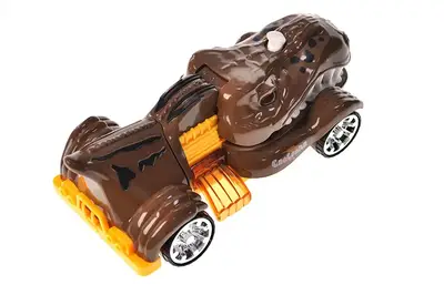 Машина "Крокодил" з димом, світлом і музикою, в коробці ZR192-3 р.22*8,8*10,4см купити