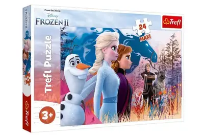 Пазли - 24 елм. МАХІ - 14298 "Крижане серце 2. Магія пригод" Trefl купити