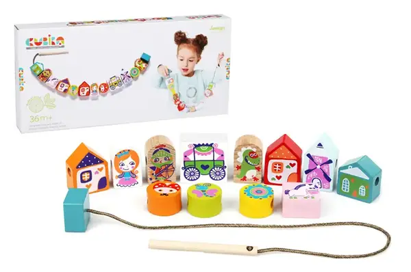 Дерев'яна іграшка Силянка "Казкова" арт. 14309 CUBIKA купити