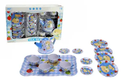 Набір посуду металевий, 15предметів, в коробці 555-CH014 р.31,7*20,5*9,5см купити