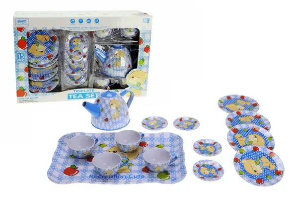 Набір посуду металевий, 15предметів, в коробці 555-CH014 р.31,7*20,5*9,5см купити