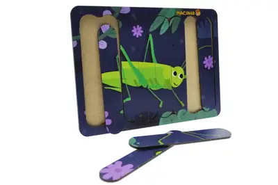 Пазл-вкладка, серія комахи "Коник" купити