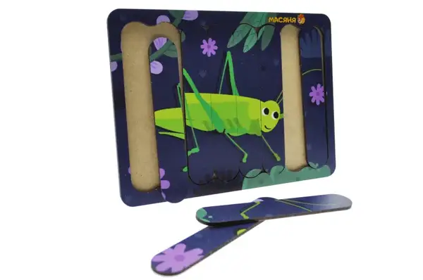 Пазл-вкладка, серія комахи "Коник" купити