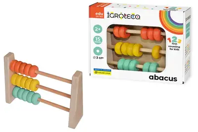 Дерев'яна гра "Рахівничка" 900132 IGROTECO купити