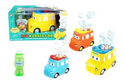 Автобус 76-2 їздить, пускає бульки, 3 кольори, в коробці р. 33*17,8*18,5 см. купити