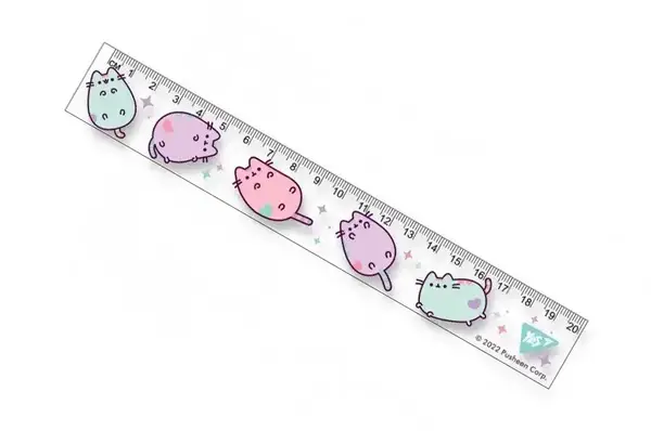 Лінійка Yes 20 см "Pusheen" 370622 купити