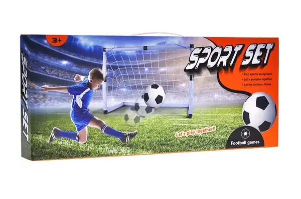 Футбольні ворота в коробці D821-10 р.50*6,5*21см купити