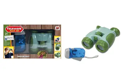 Іграшковий набір 7916 бінокль та ліхтарик в коробці р. 16*26*6,5 см купити