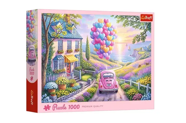 Пазли - 1000 елм. - 10971 "Романтична поїздка" Trefl купити