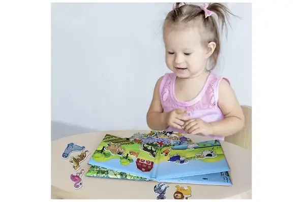 Розвиваюча книжка MC070301-03 "Тваринки" в сумці р.22x8x15см Масік купити недорого в Україні, фото 5