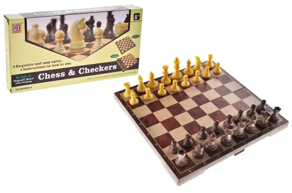 Шахи магнітні 2в1 в коробці QX2880-S р.32*16*4см купити