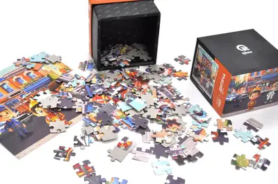 Пазли - 160 елм. - QB500-004 "Суперпрофесії" qbee купити