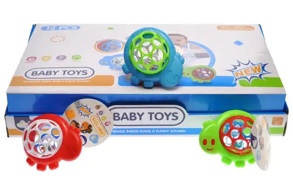 Брязкальце 8108B в дисплеї 12 шт. р.44,5x25x8 см YG Toys купити