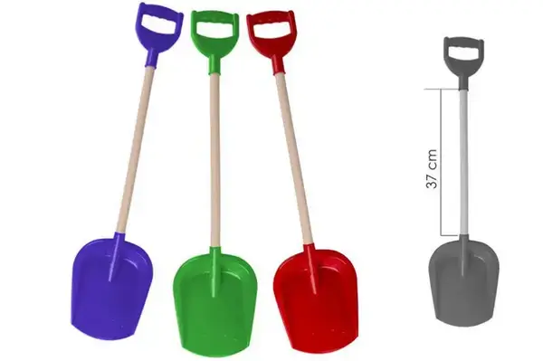 Лопатка 2902 з дерев'якою ручкою велика ТЕХНОК купити