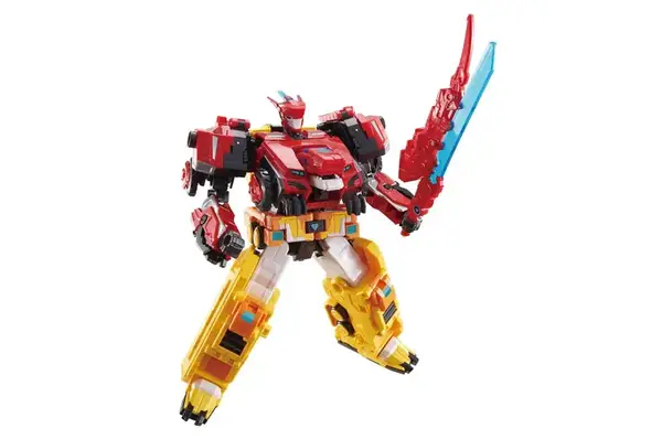 Ігровий набір з роботом-трансформером EU580801 "РАПТОР ТРОН" 2 машини, динозавр DINOSTER купити недорого в Україні, фото 4