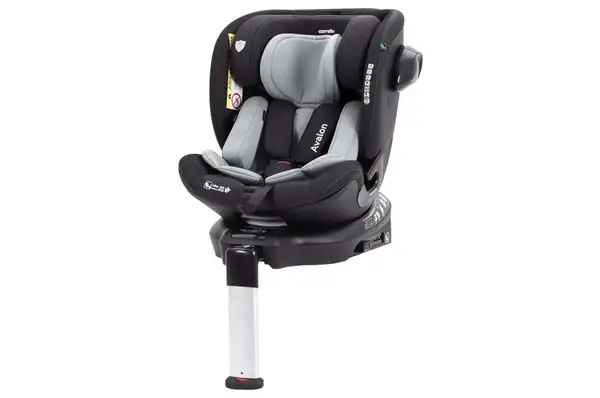 Автокрісло Avalon CRL-8805 Sky Grey i-Size 40-150см ISOFIX, поворот, опор.стійка CARRELLO купити