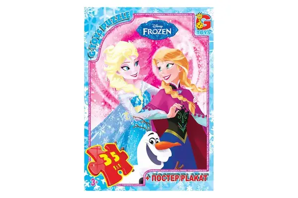 Пазли 35 ел. ТМ "G-Toys" із серії "Frouzen" (Крижане Серце) FR051 купити