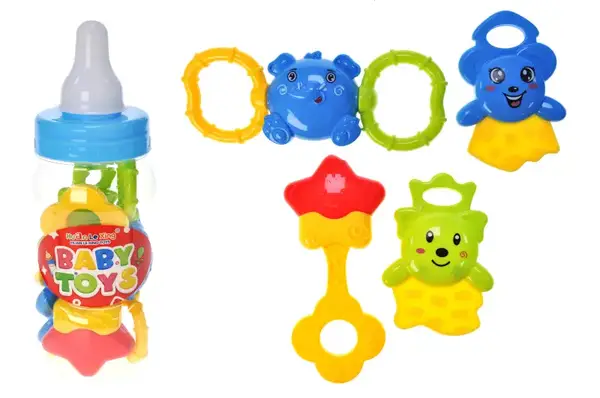Набір брязкалець 997-63A в колбі р.26,5x10x10 см YG Toys купити
