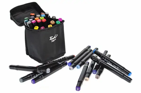 Набір скетч-маркерів 36 кольорів 2828-36S, чохол купити