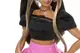 Лялька JJN74 “Deluxe Style” колекції “Pink & Black” – чорний топ і рожева спідниця Barbie купити