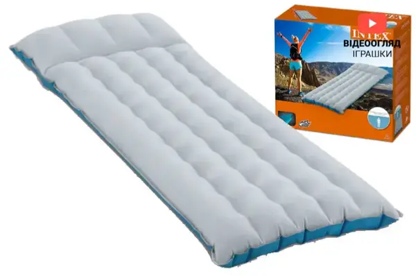 Матрац INTEX одномісний, в коробці 67997 р.67*184*17см купити