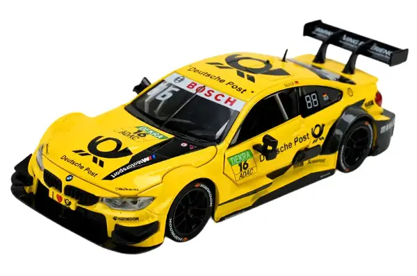 Машина металева "АВТОПРОМ" 68256B(Y) 1:24 BMW M4 DTM, батарейка, світло, звук, відкр.двері, кор. 24,5*12 см купити недорого в Україні, фото 5