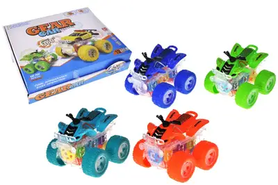 Машина інерційна YM-1109F на батарейках, в дисплеї 12 шт. р.36,1x8x30,3 см YG Toys купити