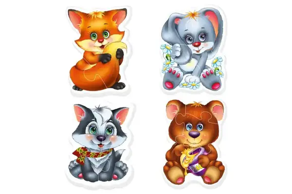 Пазли фомові "Лісові мешканці" VT1106-79 VladiToys купити