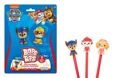 Набір колекційних фігурок-топерів SAMBRO серії "Bop n Tops"–ЩЕНЯЧИЙ ПАТРУЛЬ (3 фігурки, в асортименті) купити