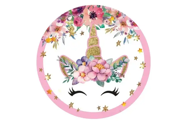 Паперові тарілки 'Єдиноріг' 10шт. (18 см.) купити