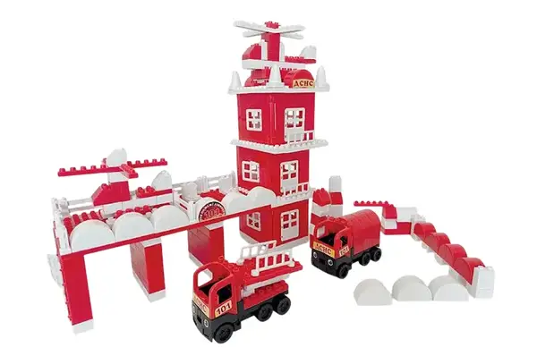 Конструктор 013888/01 "Пожежна частина " 248 дет. DOLONI купити недорого в Україні, фото 2