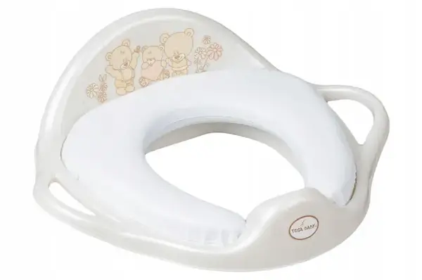 Туалетне сидіння м'яке MS-020-119 "Ведмедик" бежеве TEGA купити