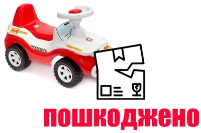 OUTLET Толокар Джипік червоний 105 ORION купити