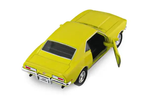 Автомодель - CHEVROLET CAMARO Z28 1968 (червоний, жовтий) TECHNODRIVE купити недорого в Україні, фото 8