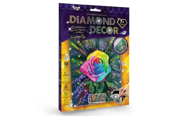 Набір для творчості DD-01-01,02..07,09,10,11 "DIAMOND DECOR" DANKO купити недорого в Україні, фото 6